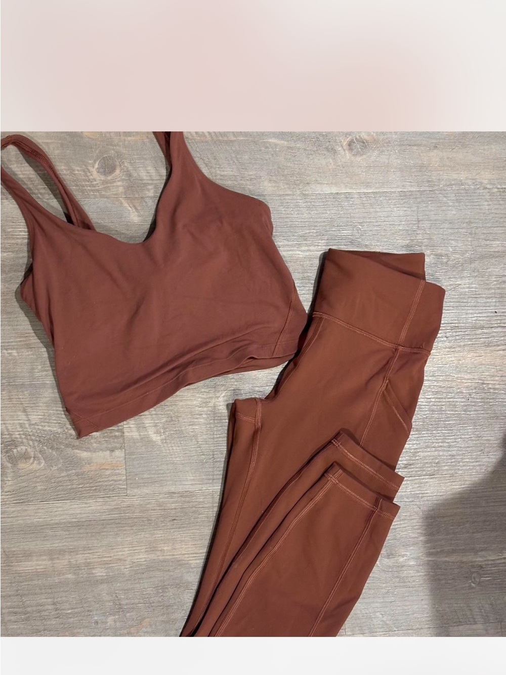 lululemon athletica align Leggings & Crop Tank Set